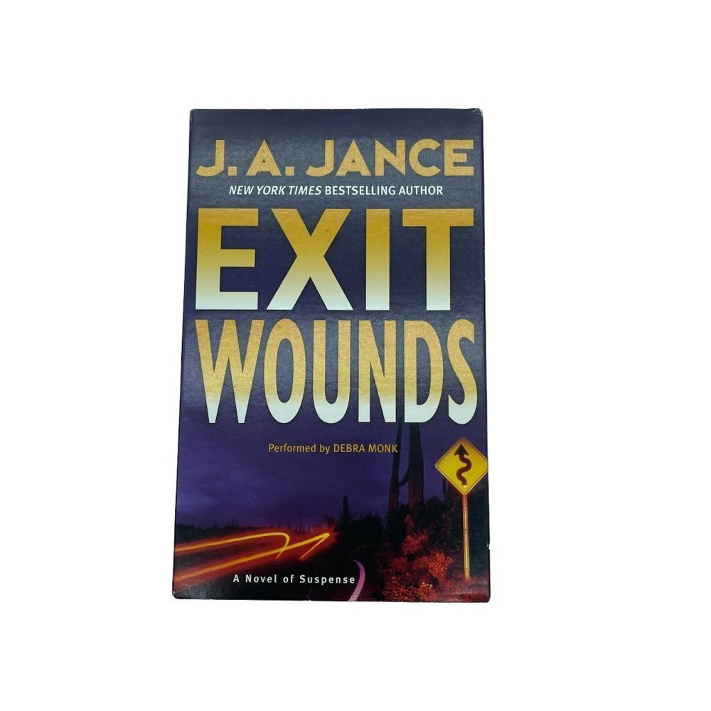 Exit Wounds  by J.A. Jance Audio Book Set of 4 Tapes